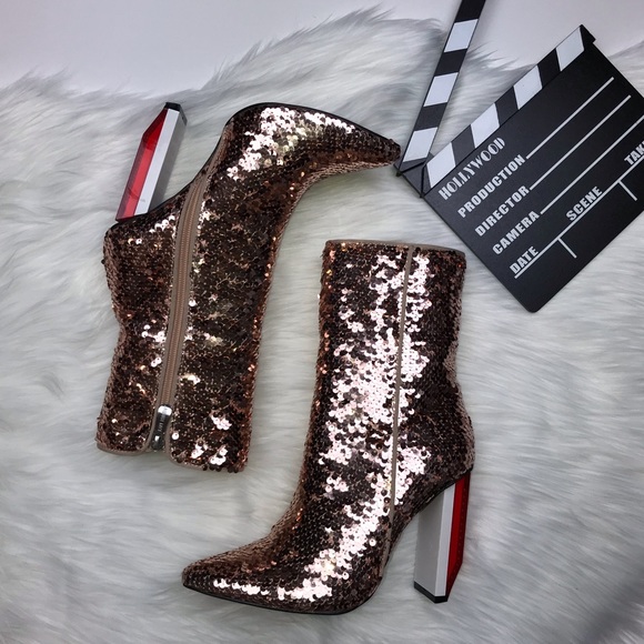 cape robbin terra sequin boot